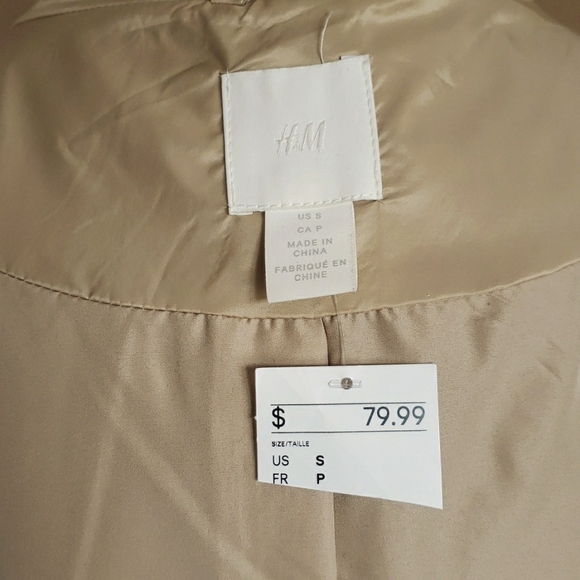 NWT Light packable Rain Coat H&M - Picture 11 of 15